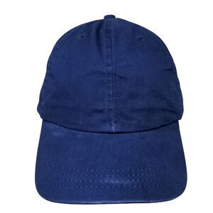 Accessories Slideback Hat Blue OSFM Adjustable Vented Holes 6 Panel Blank